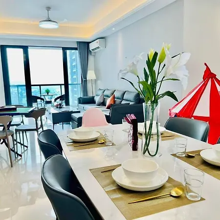 R&F Seine Region Family Suite Seaview 4Br 10-15Pax Near R&F Mall Ciq Johor Bahru Exterior photo