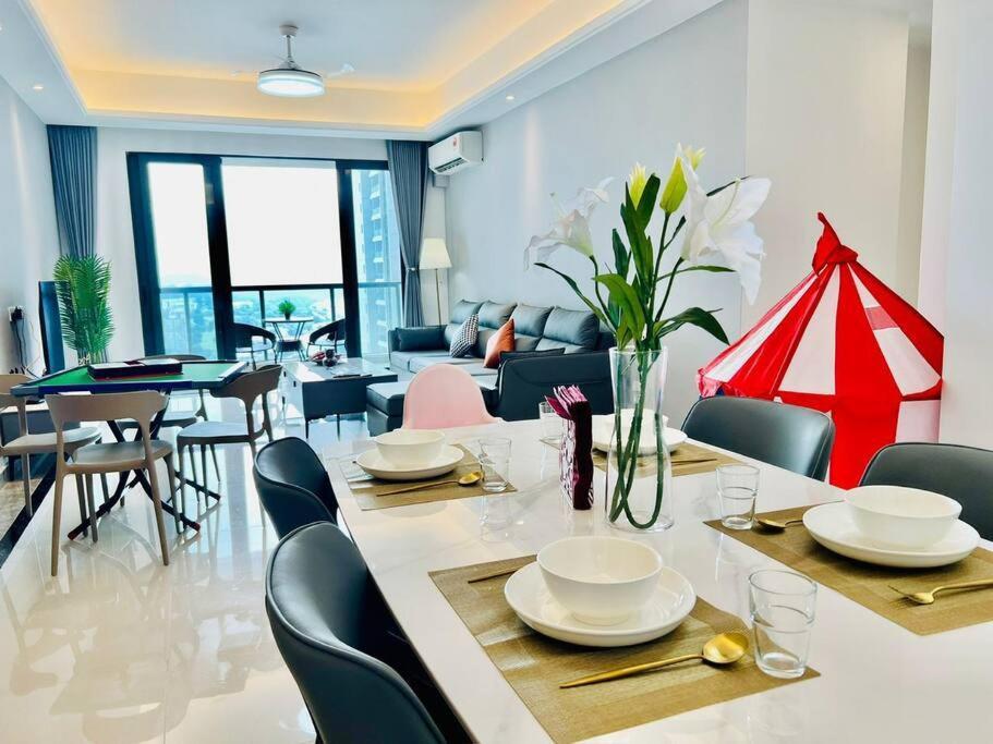 R&f Seine Region Family Seaview 4br 10-15pax Near R&f Mall Ciq Apartment *
